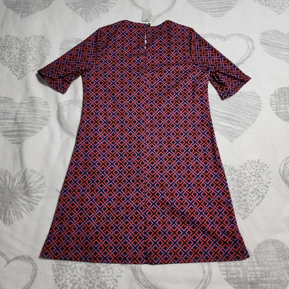 River‎ Island Cutout Geometric Shift Mini Dress - Size 14 - Picture 5 of 5